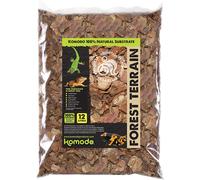 Komodo Forest Terrain Orchid Bark Chips, 12 Litre, Natural Terrain for Reptiles, Orchid Bark Chips, Bark Chips for Reptiles, Reptile Terrain, Reptile Bedding, Large Orchid Bark Chips