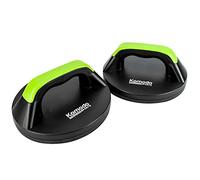 KOMODO Rotating Push Up Handles Press Up Bars Grips Stand (Green)