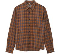 Komodo Santi Check Flannel Shirt - Chestnut