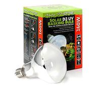 Komodo Solar D3 UV 160W Basking Bulb, Heat and Light Bulb for Reptile Habitats, Reptile Bulbs, Terrarium and Vivarium Lighting and Heating Bulb