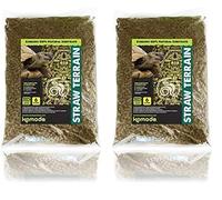 Komodo Straw Terrain, Substrates for Reptiles, Reptile Bedding, Reptile Substrate, Straw Bedding, Straw Terrain, may vary, 6 Litre (Pack of 2)
