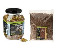 Komodo Tortoise Care Bundle - Complete Holistic Diet Fruit & Flower 680g + Coconut Terrain Substrate 12L