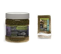 Komodo Tortoise Care Bundle - Complete Holistic Salad Mix Diet 680g + Straw Terrain Substrate 12L