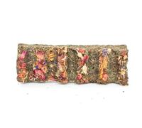 Komodo Tortoise Flower Snack Bar 100% Natural Safe High Fibre Nibbling Chews Complementary Treat for Small Animals