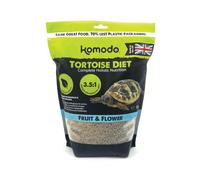 Komodo Tortoise Food Fruit & Flower - 1kg Resealable Pouch