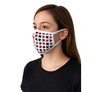 Komonee Adults Face Mask Washable Reusable Trendy Dustproof Poker Playing Card Suits Cloth Mouth Cover Covering For Boys Girls Outdoors Indoors Childrens School Protection