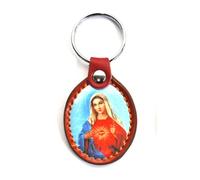 Komonee Christianity Keychain Religious Key Ring Christian Key Chain Catholic Protestant Keyring CK9 (Pack of 10)