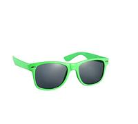 Komonee Drifter Green Sunglasses Set With Zip Case and Cleaning Cloth Classic Style Retro Sun Shades UV400 Unisex For Men Women Golf Cycling Sports Fishing