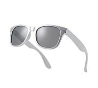 Komonee Drifter Sunglasses UV400 Protection Chrome Classic Style Retro Sun Shades Eye Glasses Unisex For Men Women Travel & Fashion - Lightweight Frame Fashion Eyewear Outdoors
