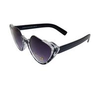 Komonee Stylised Cat Eye Sunglasses Black Tortoise Shell Frame Black Gradient Lens Tint Glasses Designer Ladies Womens UV400 Protection Classic Shades
