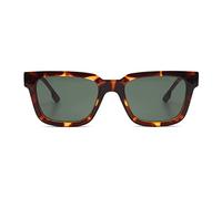 KOMONO Bobby Havana Unisex Square Bio Nylon G850 Sunglasses for Men and Women with UV Protection and Scratch-Resistant Lenses