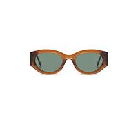 KOMONO Dax Unisex Oval Sunglasses for Men and Women with UV Protection and Scratch-Resistant Lenses