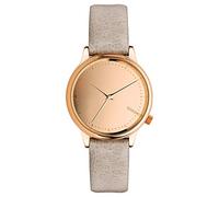 KOMONO Estelle Mirror Women's Japanese Quartz Analogue Watch with Genuine Leather Strap