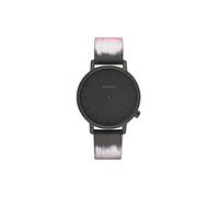 KOMONO Harlow Tie Dye Pink Women's Japanese Quartz Analogue Watch with Vegan Leather Strap