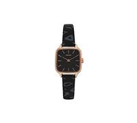 KOMONO Kate Animal Black Women's Japanese Quartz Analogue Watch with Genuine Leather Strap