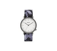 KOMONO Lewis Camo Shadow Black Men's Unisex Japanese Quartz Analogue Watch with Polyester Strap