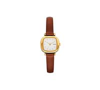 KOMONO Moneypenny Gold Tan Women's Japanese Quartz Analogue Watch with Genuine Leather Strap