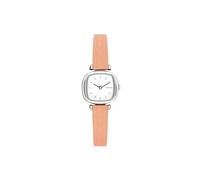 KOMONO Moneypenny Monogram Women's Japanese Quartz Analogue Watch in Silver Blush with Stainless Steel Strap