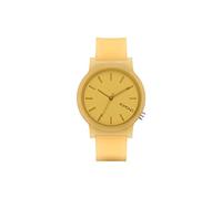KOMONO Mono Ochre Women's Japanese Quartz Analogue Watch with Silicone Strap