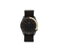KOMONO Ray Shade NATO Men's Japanese Quartz Analogue Watch in Black with Recycled Webbing Strap