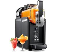 KOMORE Slush Machine, 2L Slushie Maker Machine, No Ice Needed, 5 Preset Modes, Self-Cleaning, Adjustable Thickness, Frozen Drink Maker for Slush, Milkshake, Cocktail Christmas Party