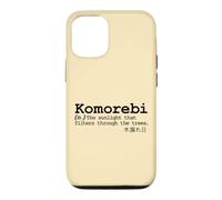 Komorebi Japanese Word Vocab Poetic Tree Sun Nature Love Case for iPhone 12/12 Pro