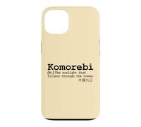 Komorebi Japanese Word Vocab Poetic Tree Sun Nature Love Case for iPhone 13