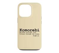 Komorebi Japanese Word Vocab Poetic Tree Sun Nature Love Case for iPhone 13 Pro