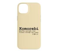 Komorebi Japanese Word Vocab Poetic Tree Sun Nature Love Case for iPhone 14 Plus