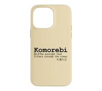 Komorebi Japanese Word Vocab Poetic Tree Sun Nature Love Case for iPhone 14 Pro Max