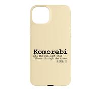 Komorebi Japanese Word Vocab Poetic Tree Sun Nature Love Case for iPhone 15 Plus