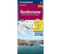 KOMPASS Fahrradkarte 3333 Bodensee 1:70.000: reiß- und wetterfest