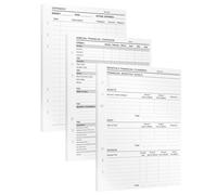 KOMPASS Financial Planner, A5 Budget Inserts, 25 Refill Sheets, Track and Savings, Financial Organizer, A5 Refill