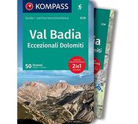 KOMPASS guida escursionistica Val Badia, Eccezionali Dolomiti, 50 itinerari: cartina escursionistica, Download gratuito dei dati GPX