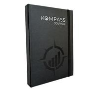 KOMPASS Success Journal Start Version | Planner for Goals, Self-Reflection, Focus, Mindfulness & Gratitude | Diary, Notebook, Organiser in DIN A5 Format
