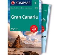 KOMPASS Wanderführer Gran Canaria, 75 Touren mit Extra-Tourenkarte: GPS-Daten zum Download