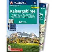KOMPASS Wanderführer Kaisergebirge, Wilder Kaiser, Zahmer Kaiser, Kaiserwinkl, Thiersee-Pendling,60 Touren mit Extra-Tourenkarte: mit Touren und GPS-Daten in der KOMPASS-App