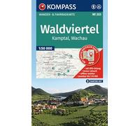 KOMPASS Wanderkarten-Set 203 Waldviertel, Kamptal, Wachau (2 Karten) 1:50.000: inklusive Karte zur offline Verwendung in der KOMPASS-App. Fahrradfahren.