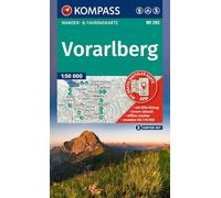 KOMPASS Wanderkarten-Set 292 Vorarlberg (2 Karten) 1:50.000: inklusive Karte zur offline Verwendung in der KOMPASS-App. Fahrradfahren. Skitouren. Langlaufen.