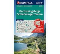 KOMPASS Wanderkarten-Set 293 Dachsteingebirge, Schladminger Tauern (3 Karten) 1:25.000: Wander- und Fahrradkarte in einem - inklusive ... Radwege. Panorama. Skitouren. Langlaufen.