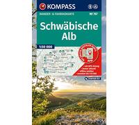 KOMPASS Wanderkarten-Set 767 Schwäbische Alb (4 Karten) 1:50.000: Wander- und Fahrradkarte in einem - inklusive Offline-Verwendung in der KOMPASS-App. Wander-& Radwege.