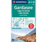 Kompass WK102 Gardameer: wandelkaart 1:50.000 (Kompass Wanderkarten)