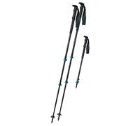 Komperdell - Carbon C3 Pro Compact - Walking poles size 90-120 cm, black/green
