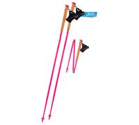 Komperdell - Carbon FXP Team Pink Foldable - Running poles size 115 cm, pink