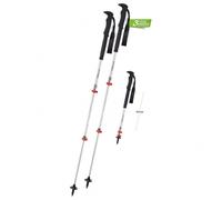 Komperdell - Explorer Compact Powerlock - Walking poles size 90-120 cm, grey/red
