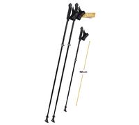 Komperdell Nordic Walking Poles - Poniente Powerlock Carbon Vario - 105-125 Cm