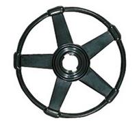 Komperdell Unisex - Adult Vario Deep Snow Plate 9908-925, Black, One Size