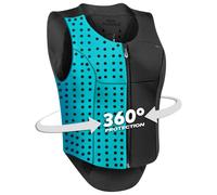 Komperdell - Women's Ballistic FlexFit Women - Protector size S, turquoise