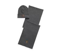 Komplet- male- Polo Ralph Lauren- Winter Scarves- Gray- ONE SIZE- Accessories ONE SIZE