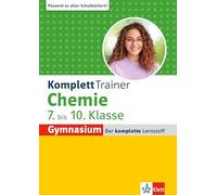 KomplettTrainer Gymnasium Chemie 7.-10. Klasse: Der komplette Lernstoff